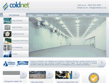 Tablet Screenshot of coldnet.co.uk